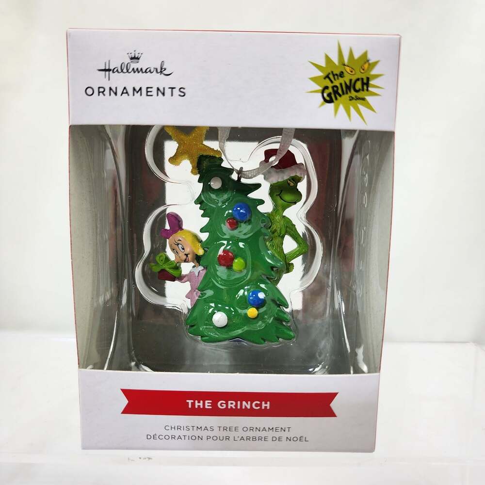 Hallmark Dr. Seuss The Grinch Ornament Cindy Lou Who Christmas Tree 2024 NIB
